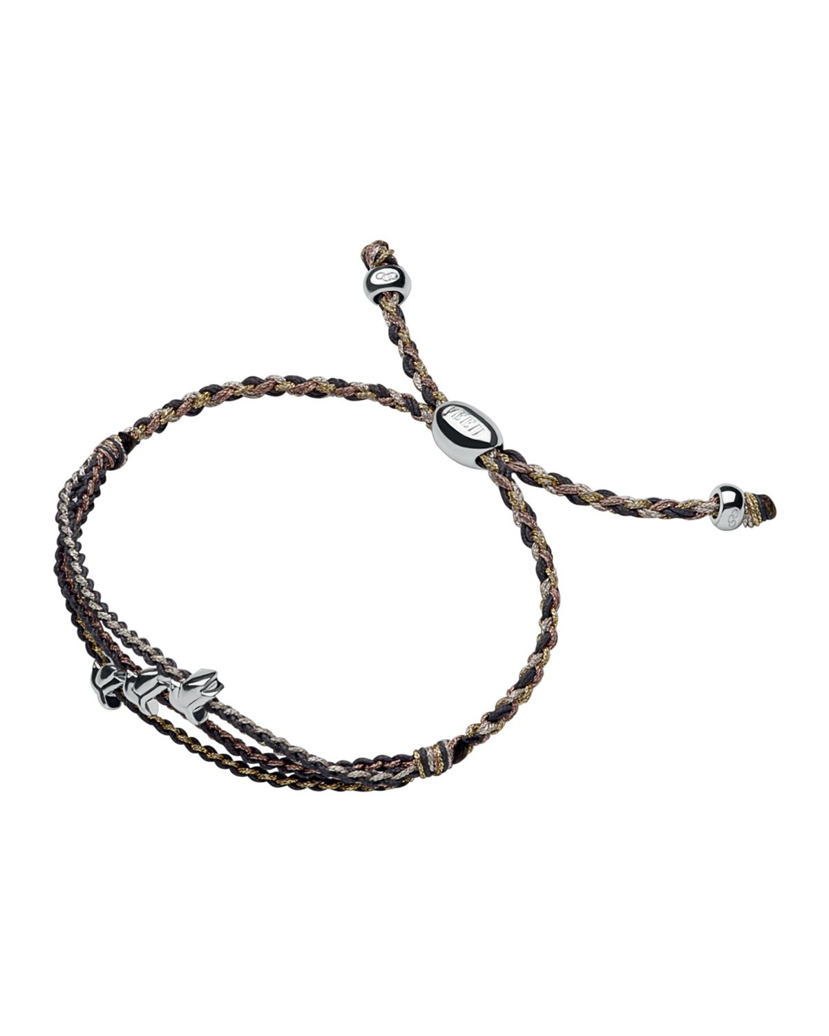 Links Of London Feed Triple Dove Bracelet In Gray Lyst