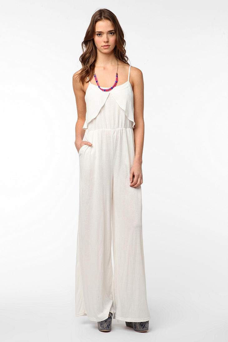 white jumpsuit urban outfitters