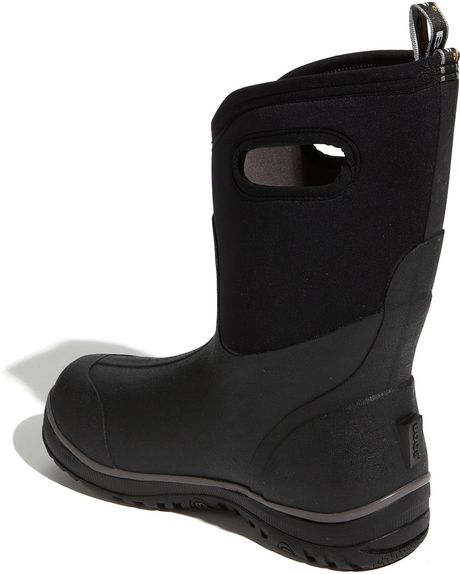 Bogs 'Classic Ultra' Mid High Rain Boot in Black for Men | Lyst
