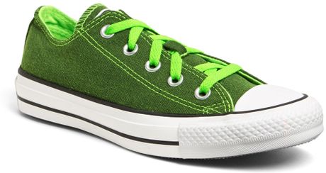 Converse Chuck Taylor All Star Sneaker in Green (Dark Green Gecko) | Lyst
