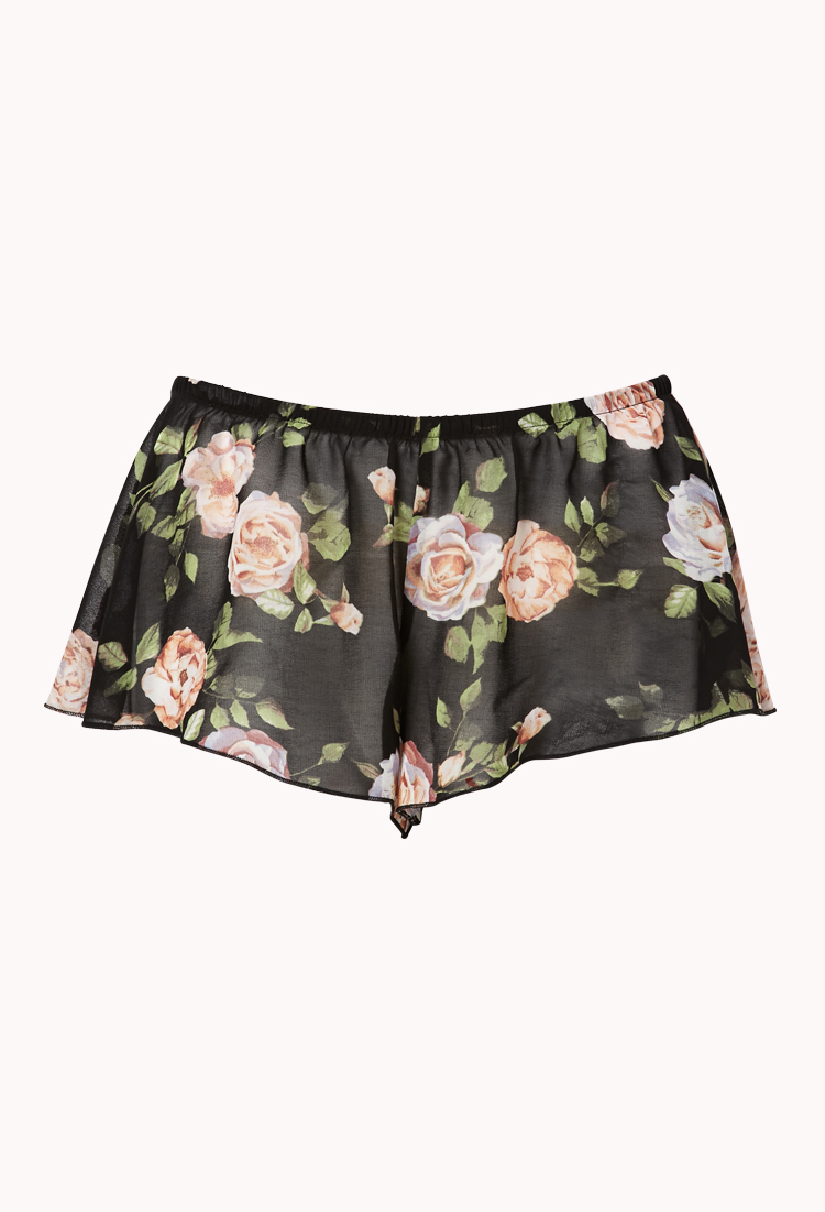 fluffy pj shorts