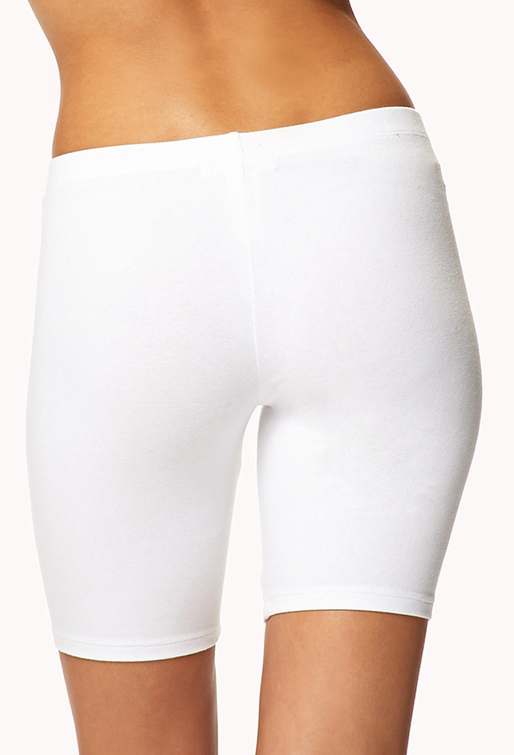 f21 biker shorts