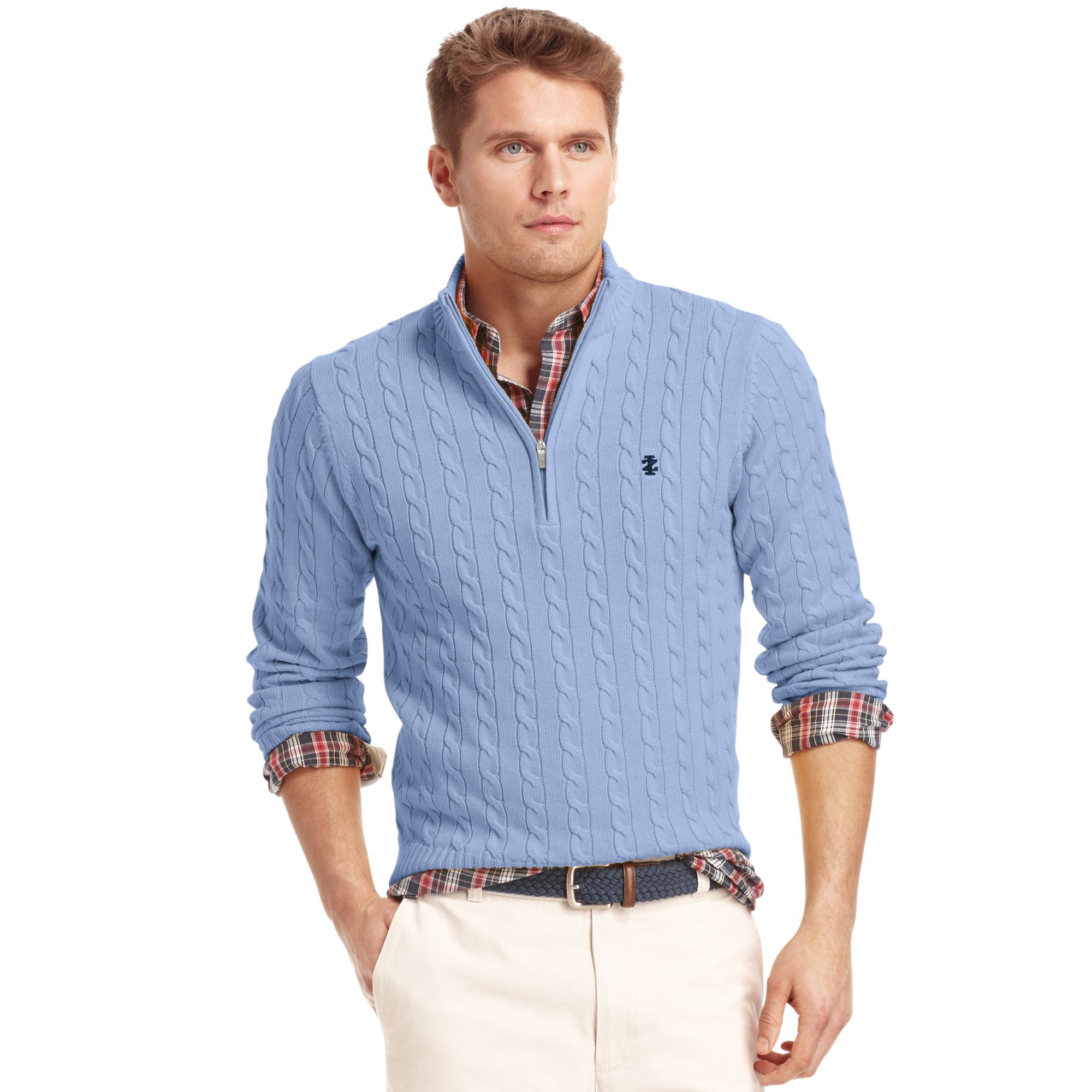 izod mock turtleneck