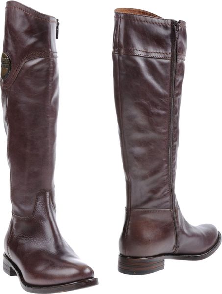 Miss Sixty Boots in Brown (Dark brown) | Lyst