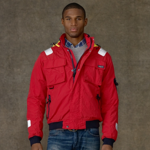 Polo Ralph Lauren Southwald Sailing Jacket in Red for Men - Lyst