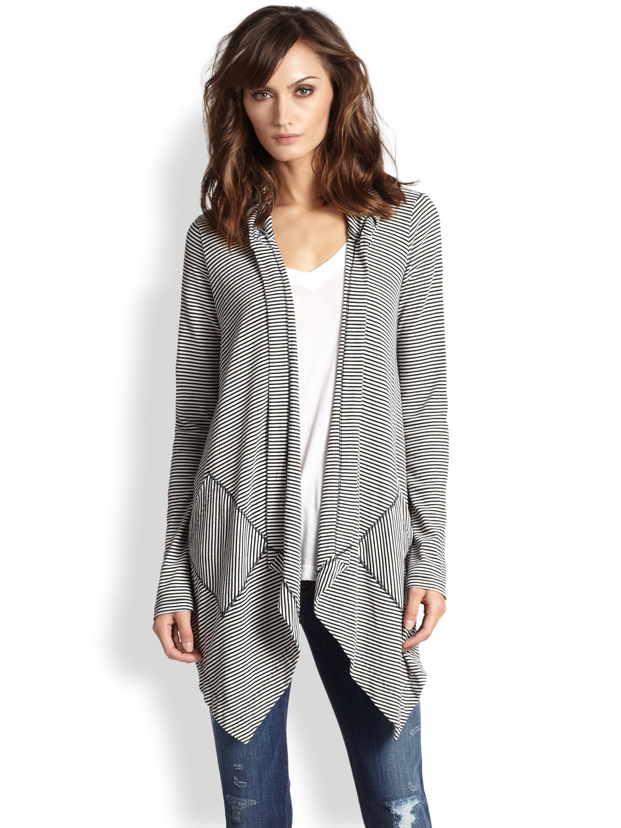 splendid hooded cardigan