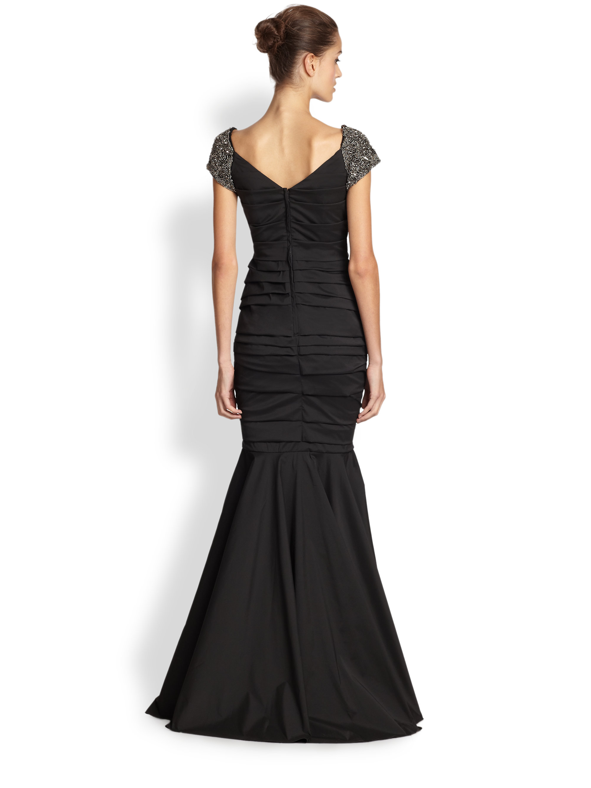 teri jon black gown