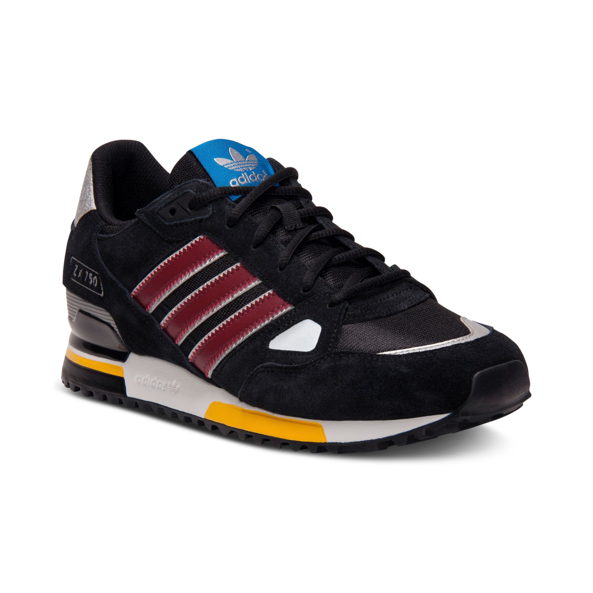 adidas Zx 750 Casual Sneakers in Black for Men - Lyst