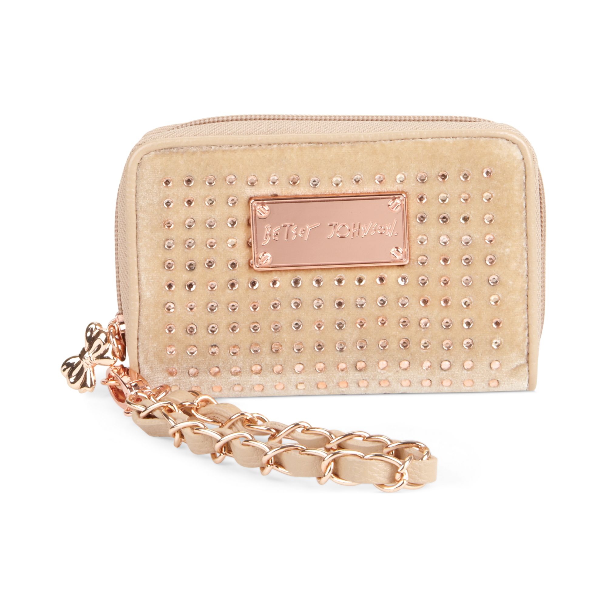 Lyst - Betsey Johnson Holiday Pda Case in Metallic