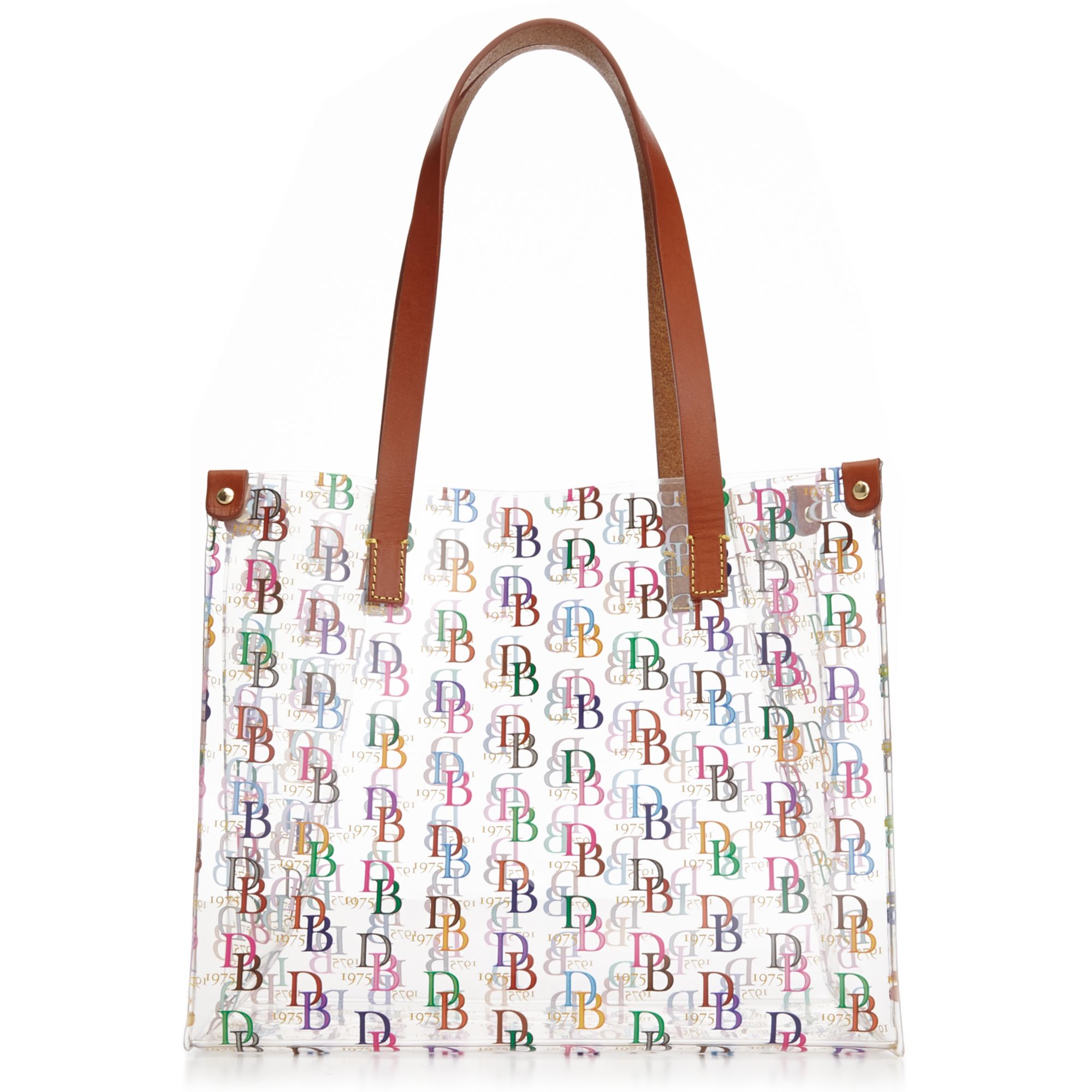 As Is Dooney & Bourke Saffiano Helena Shopper 