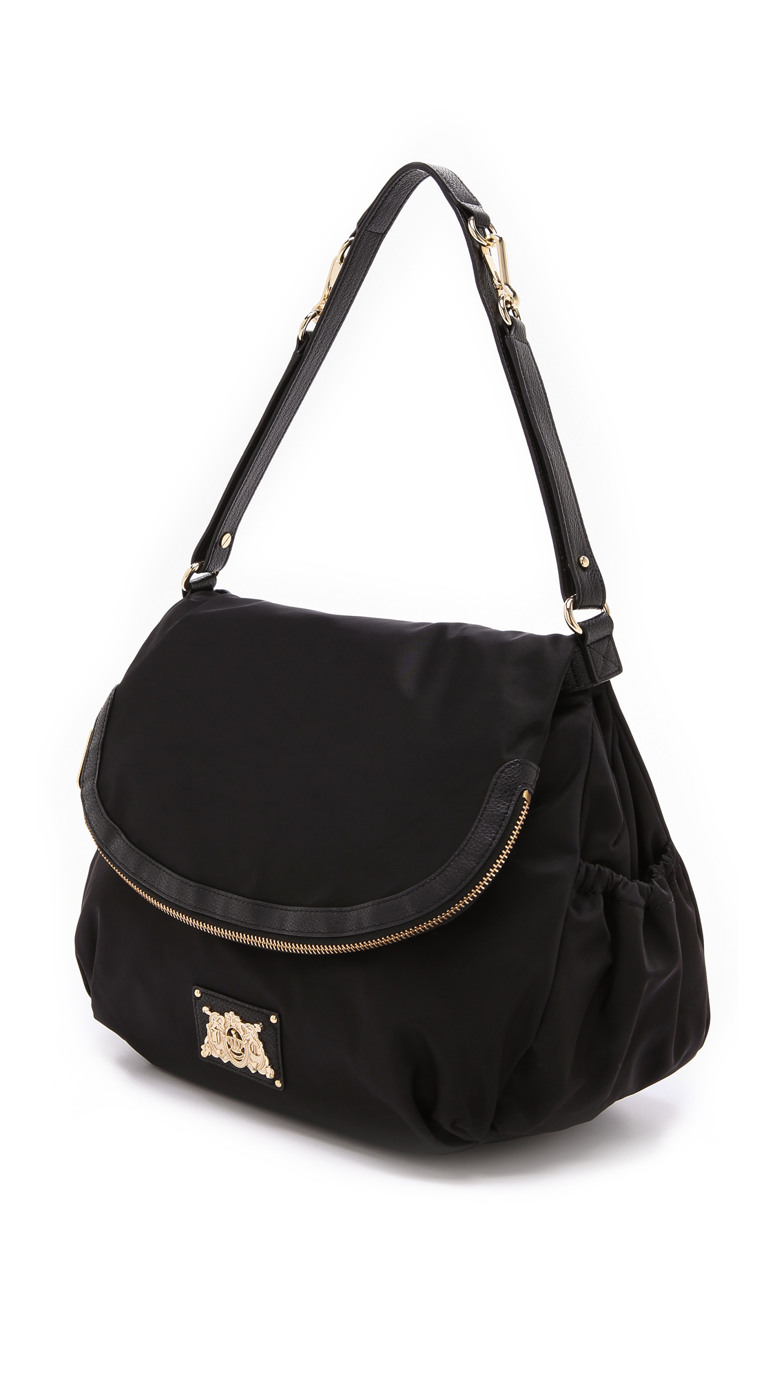 Juicy Couture Malibu Nylon Baby Bag in Black | Lyst