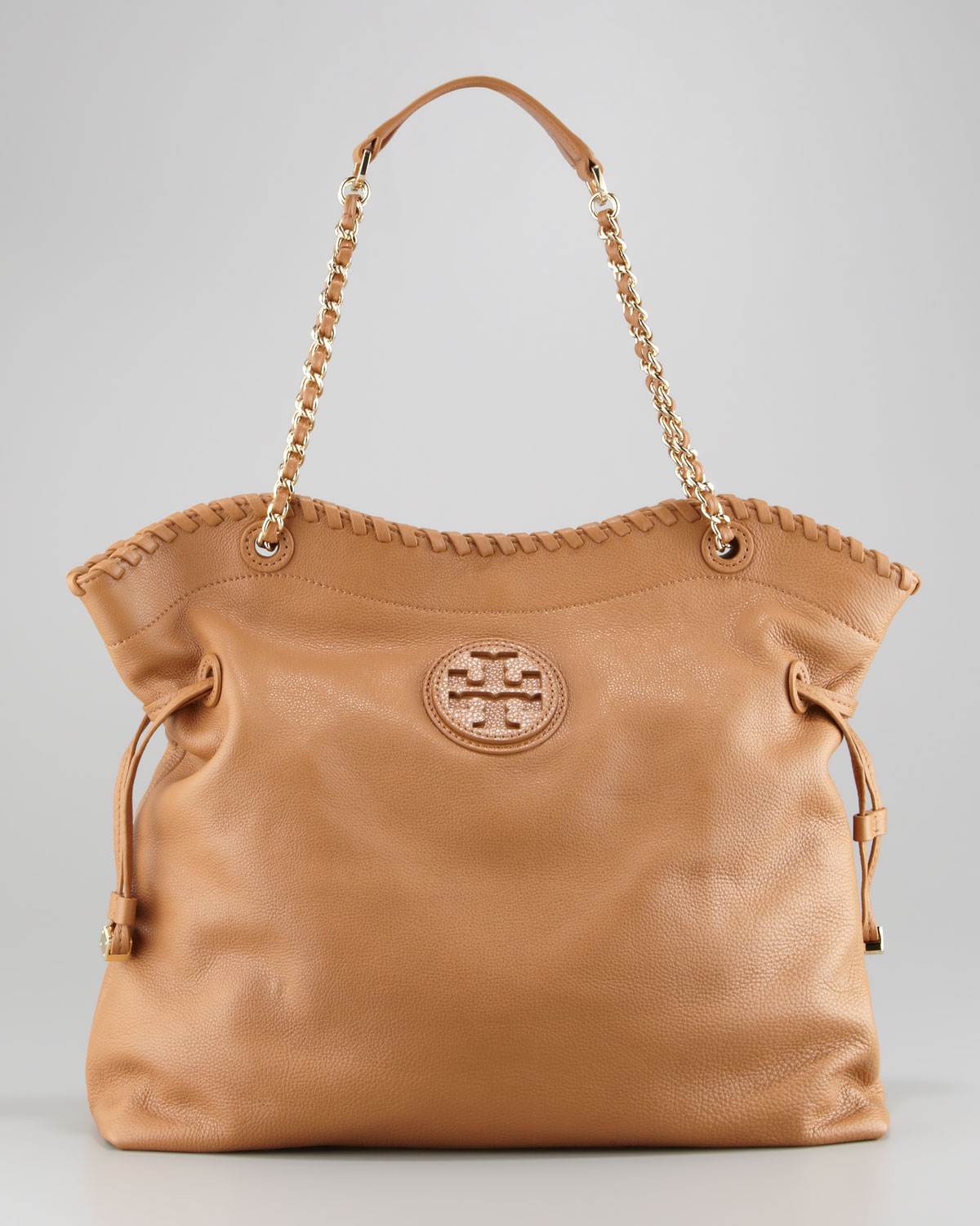 tory burch tan tote bag