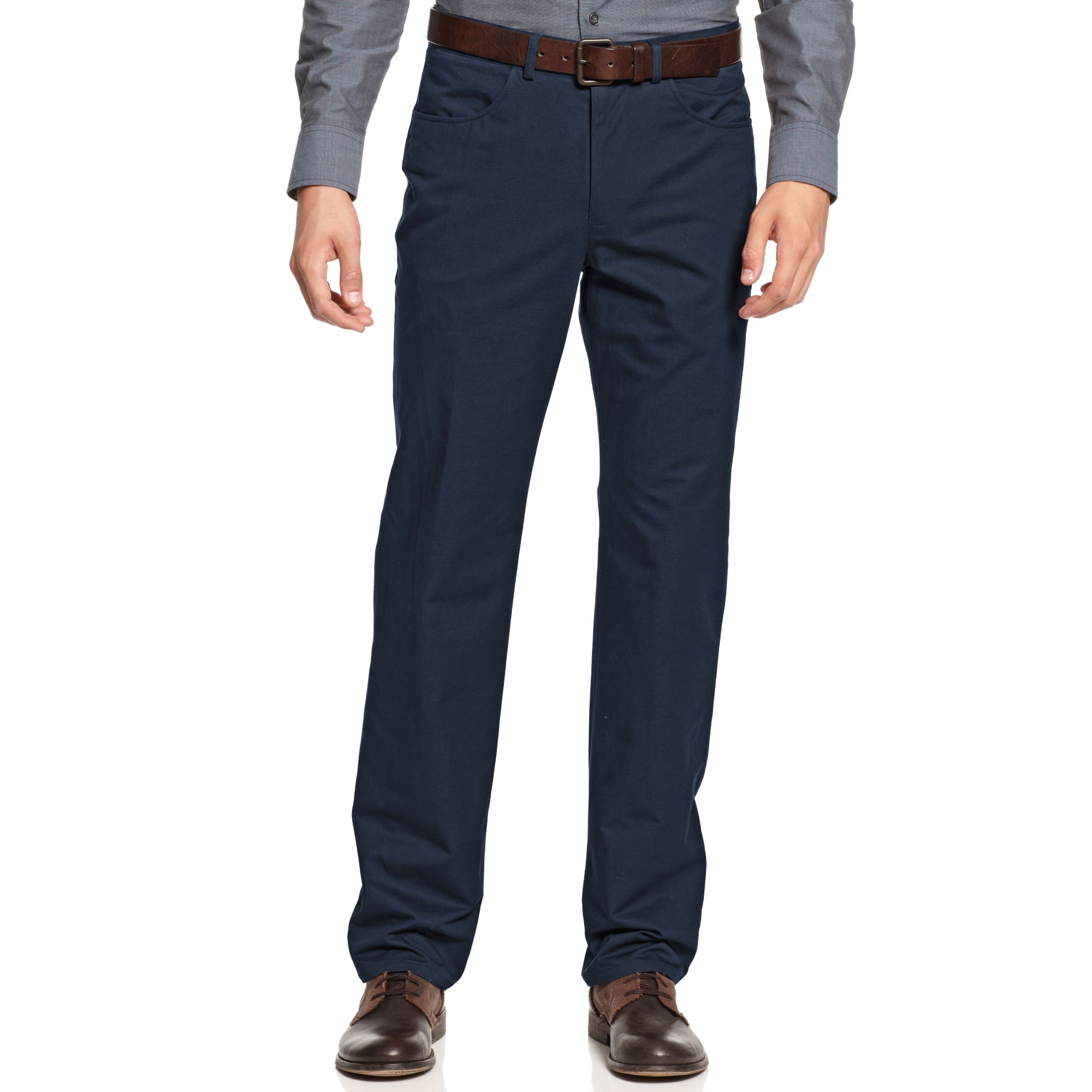 Vince camuto Chino Pants in Blue for Men | Lyst