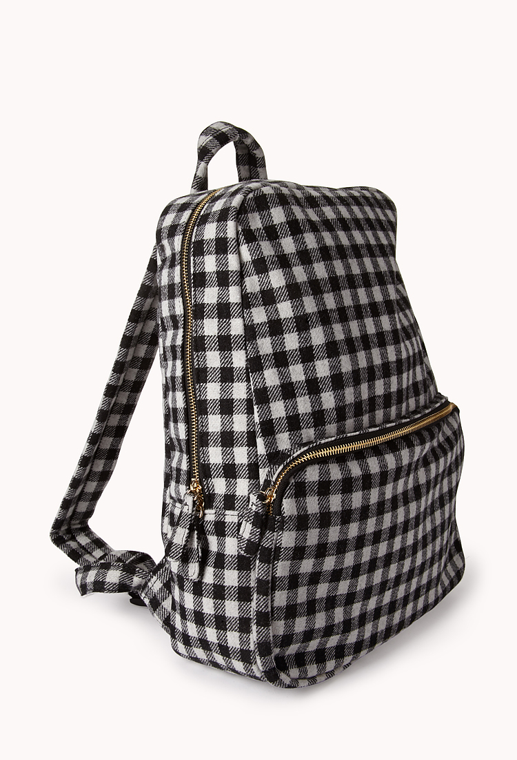 Lyst Forever 21 Grunge Backpack in Black