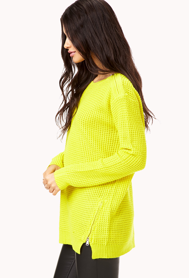 forever 21 yellow sweatshirt