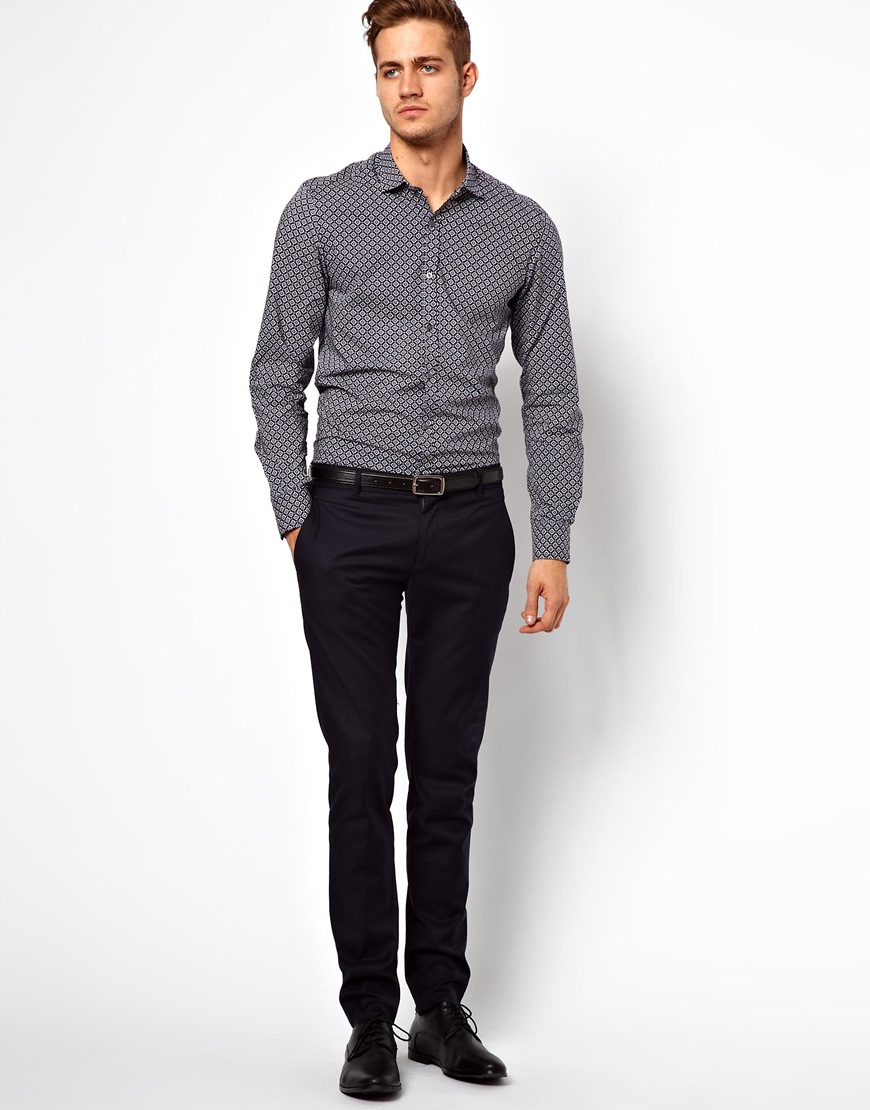 Rook Antony Morato Slim Fit Suit Pants in Black for Men | Lyst