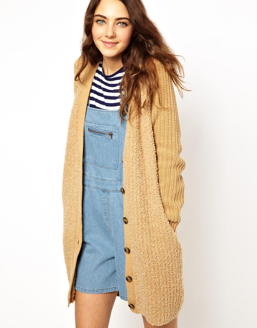 asos long cardigan