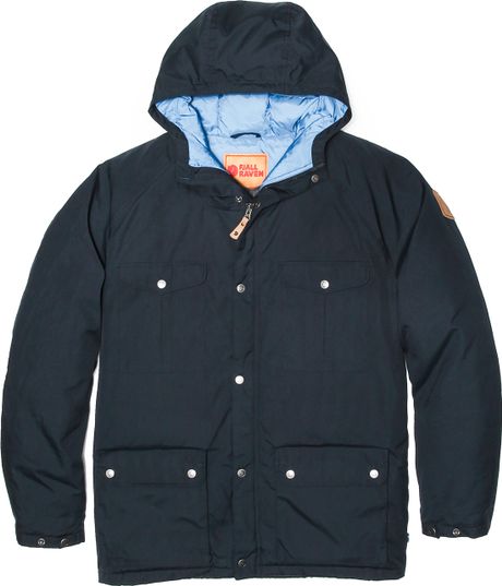 Fjallraven Greenland Down Jacket in Blue for Men (Dark Navy) | Lyst