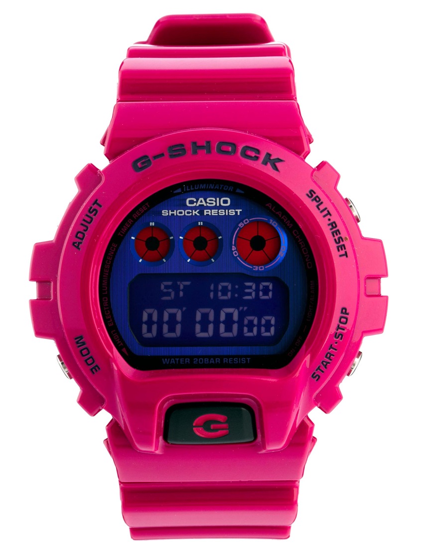g shock pink watch