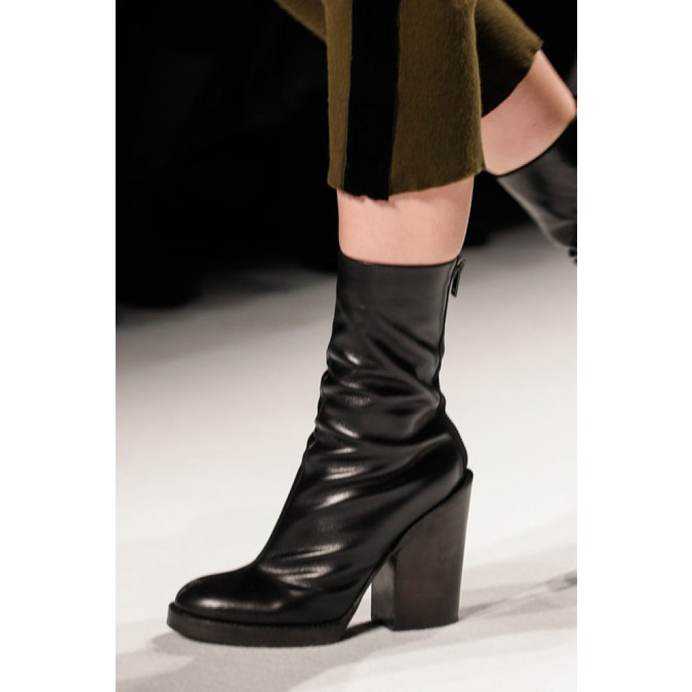 Lyst - Haider Ackermann Lux Leather Boots in Black