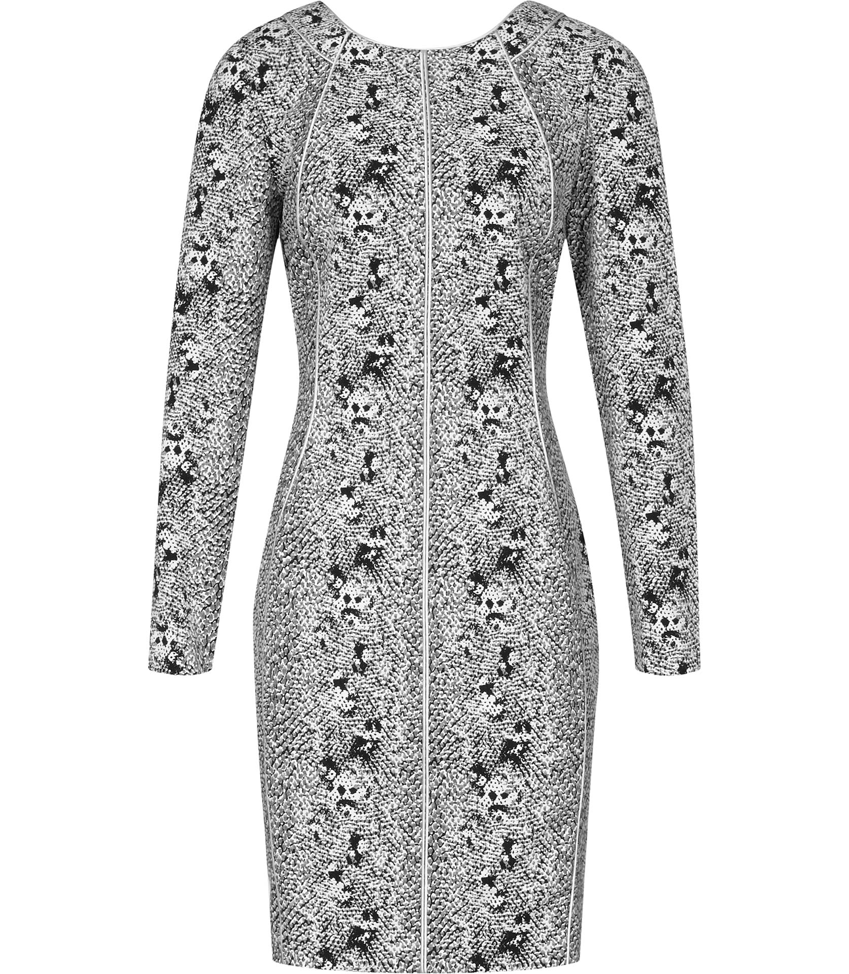 reiss snakeskin dress