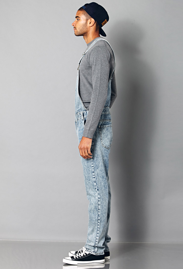 mens denim jumpsuit forever 21
