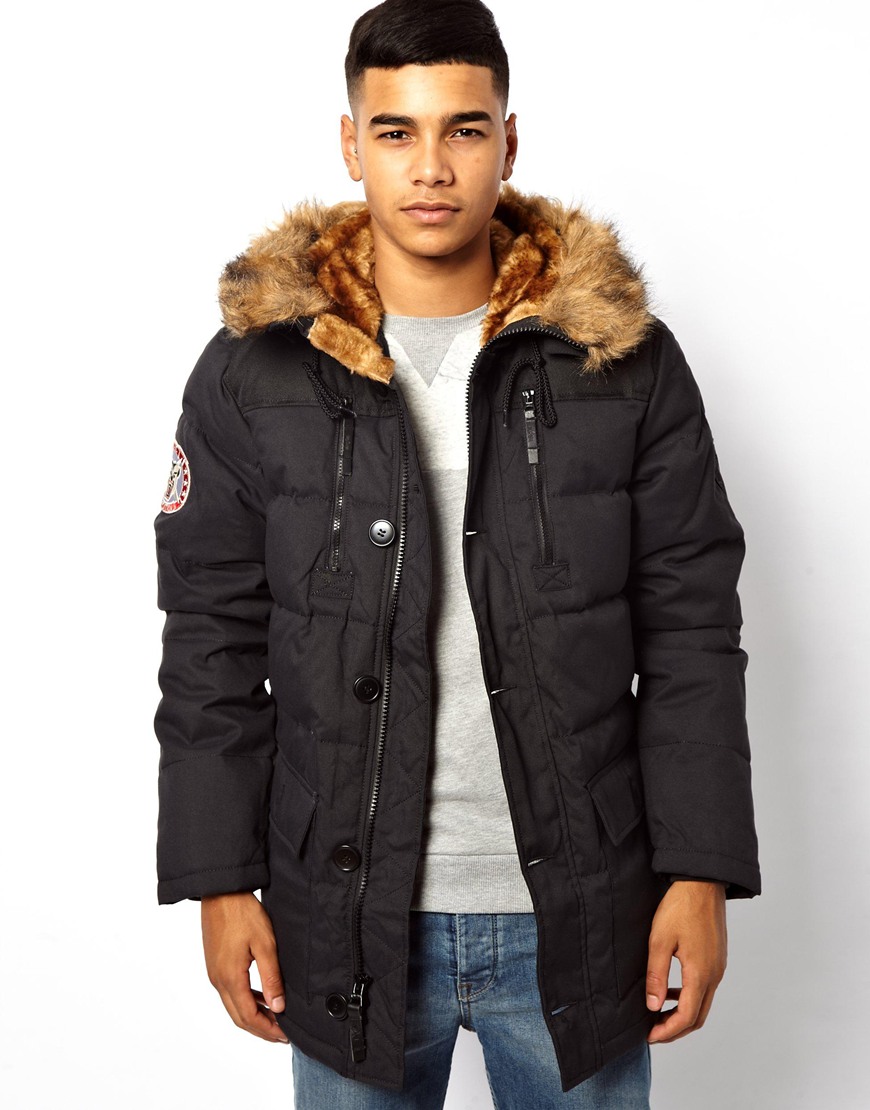 Lyst - Pepe Jeans Alpha Industries Explorer Parka in Gray for Men