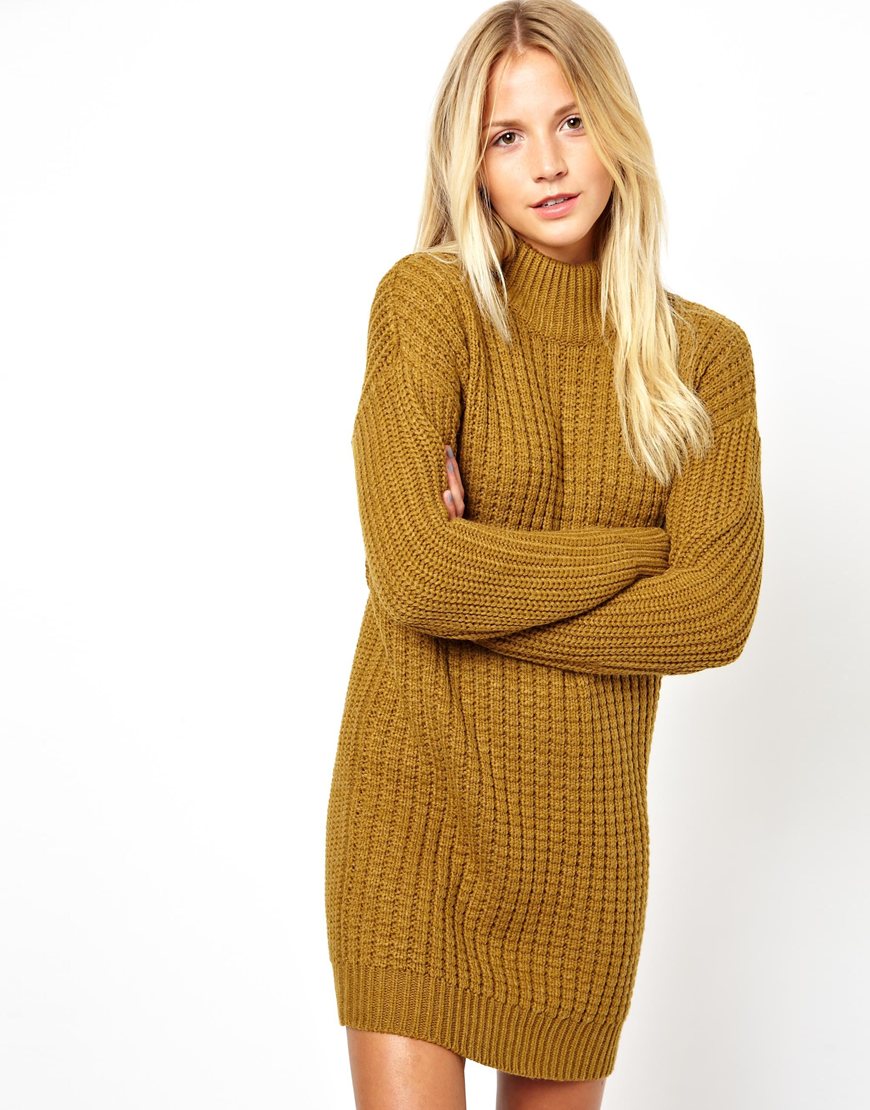 chunky jumper dress
