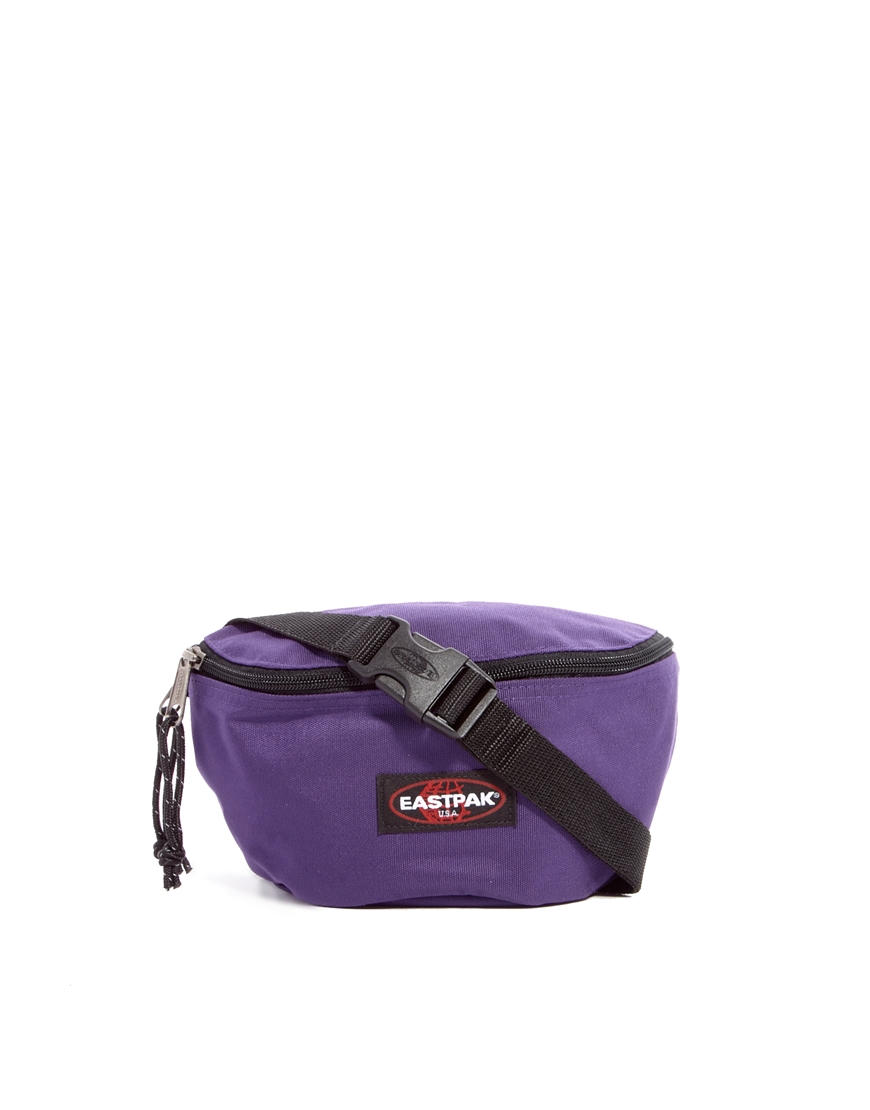 lilac eastpak bum bag