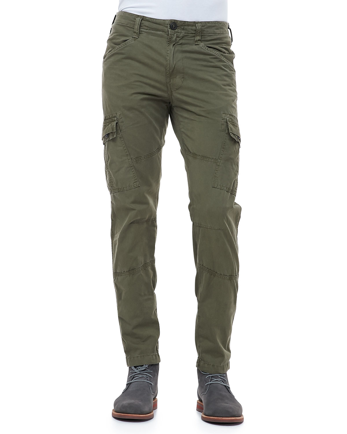 j brand green cargo pants