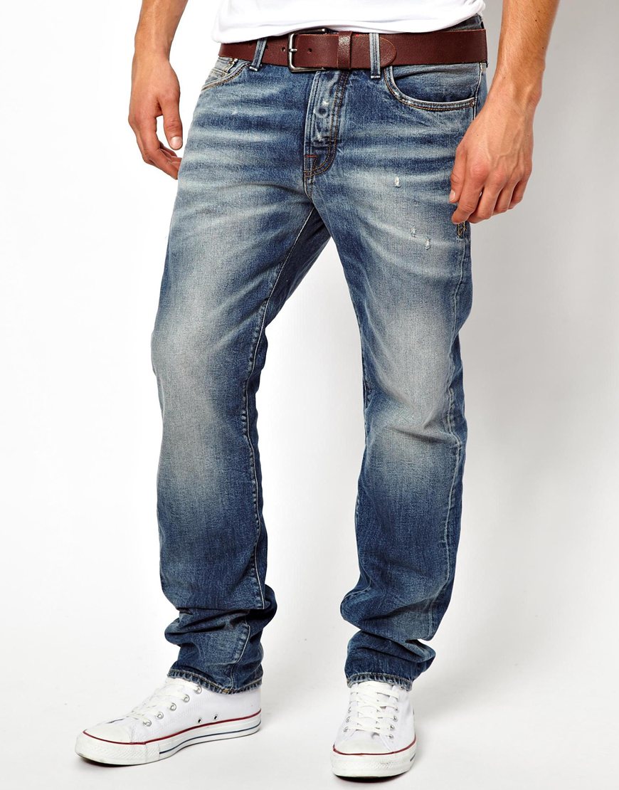ALDO Jack Jones Nick Regular Fit Jeans in Blue for Men - Lyst