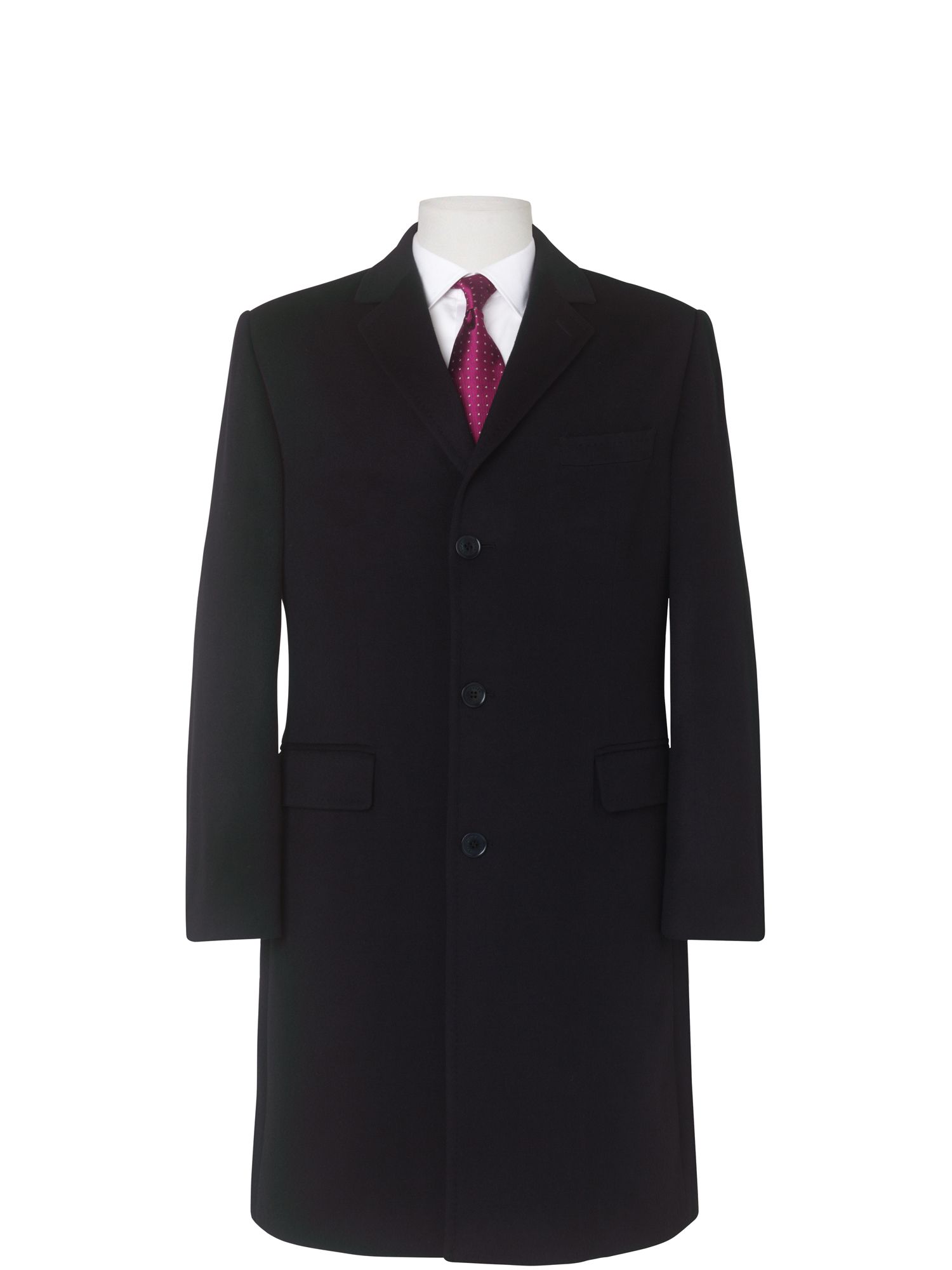Jaeger 100 Cashmere Overcoat in Blue for Men (Navy) Lyst