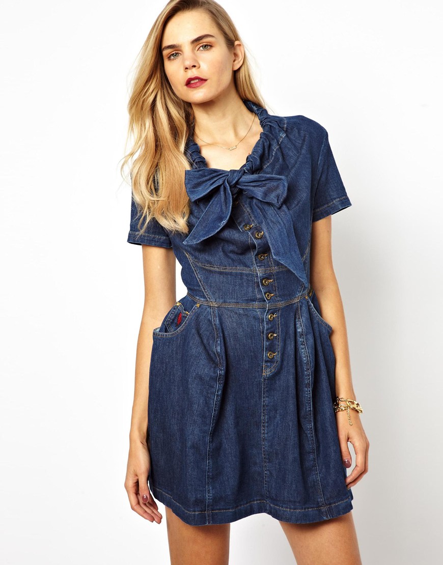 vivienne westwood denim dress