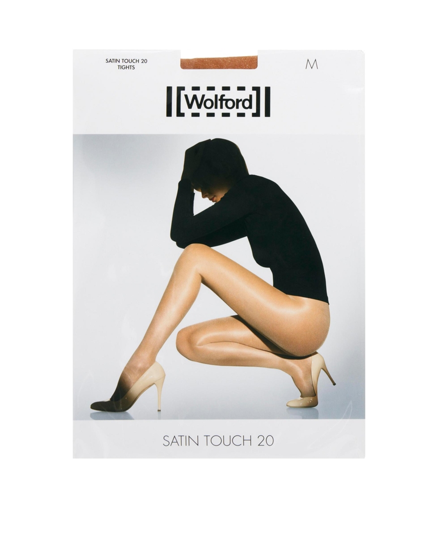 Wolford 3 Pack Satin Touch 20 Denier Tights in Natural | Lyst