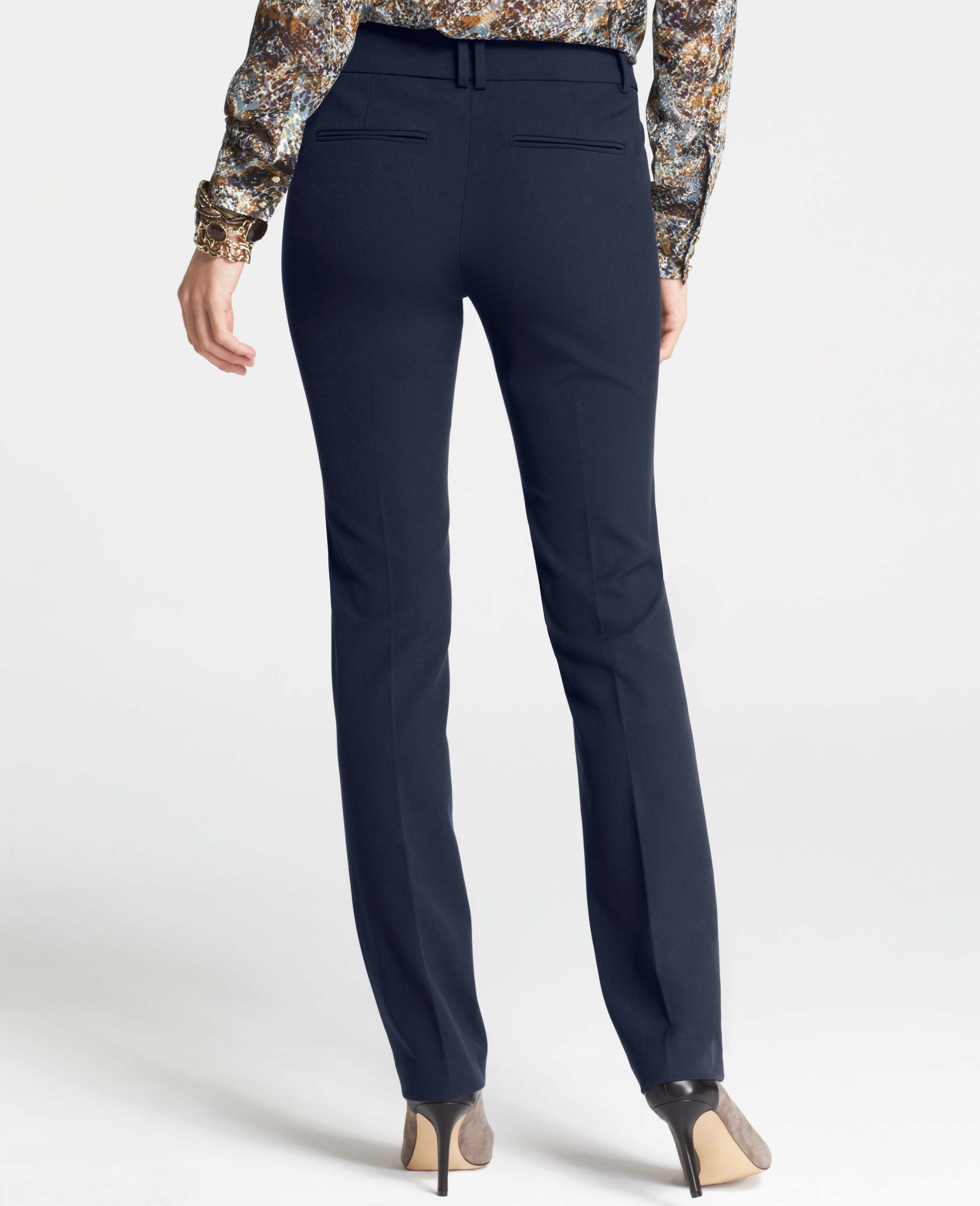 ann taylor straight leg pants
