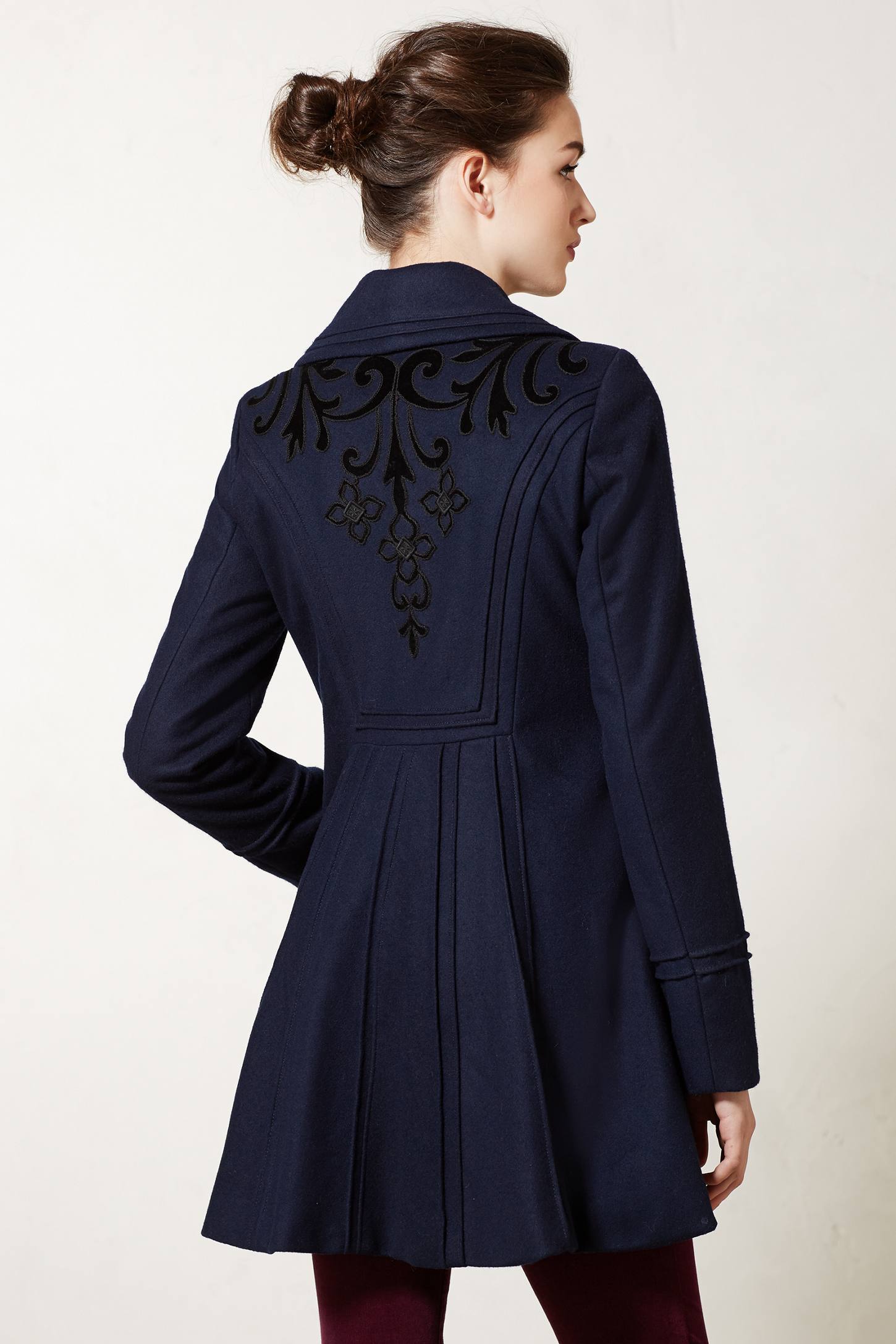 Ruffled Plume Jacket Anthropologie Gallery