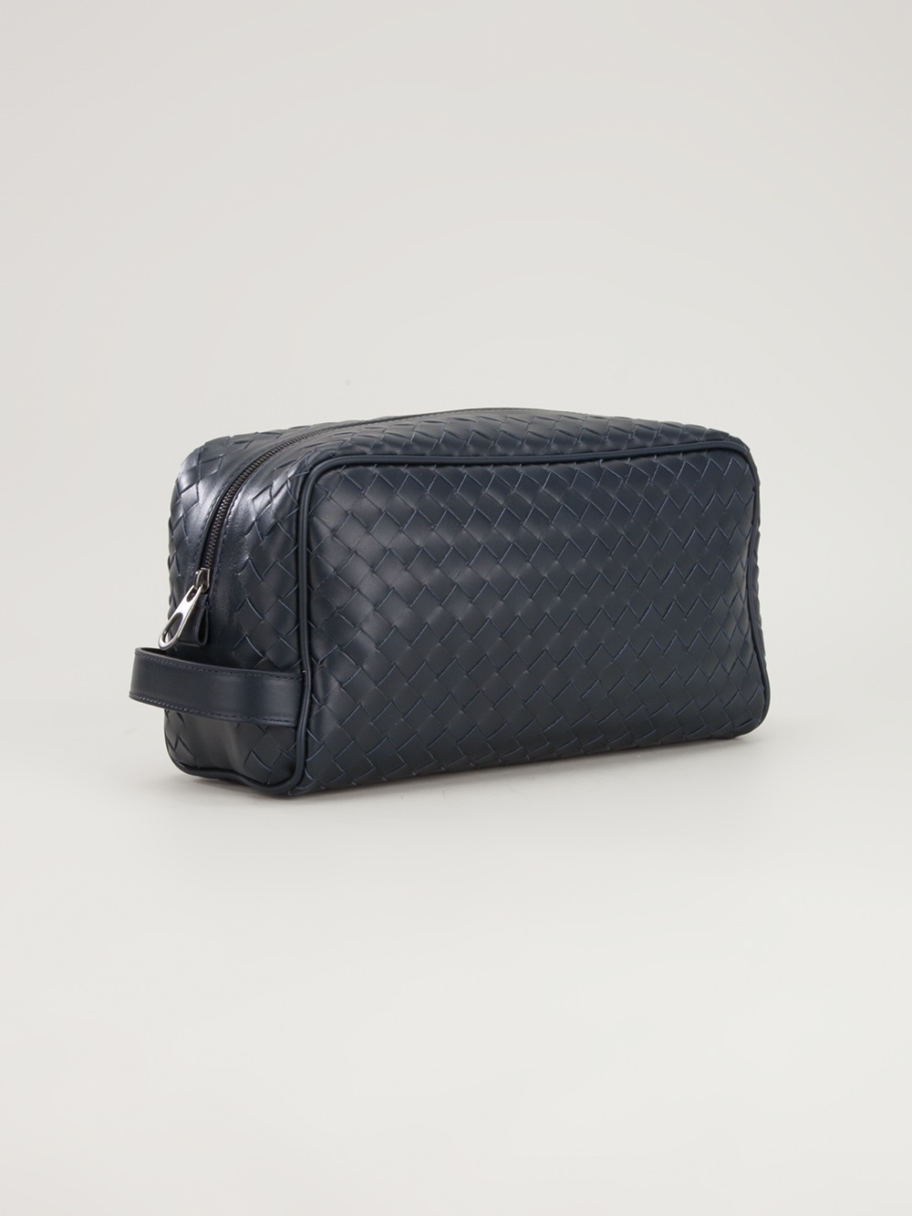 Bottega Veneta Wash Bag In Blue For Men Lyst