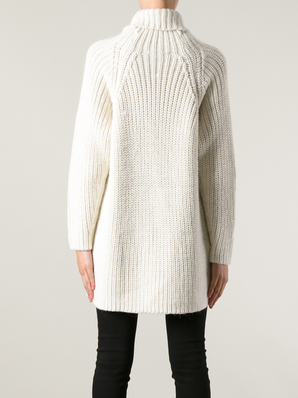 Lyst Carin Wester Chunky Knit Sweater in White