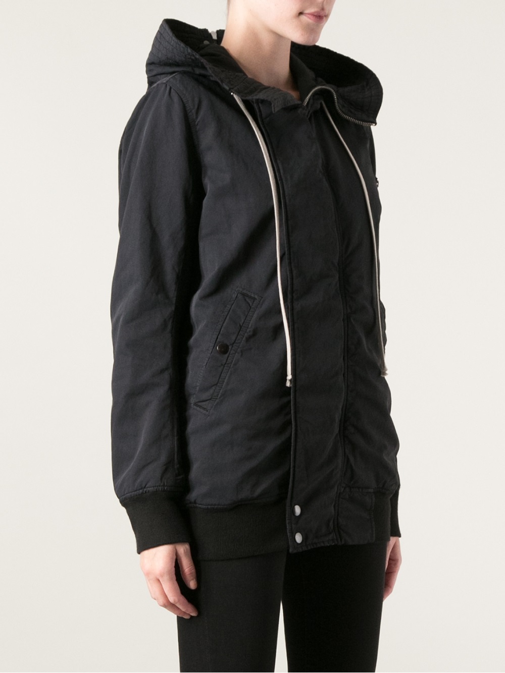 Rick Owens Hooded Bomber, Buy Now 