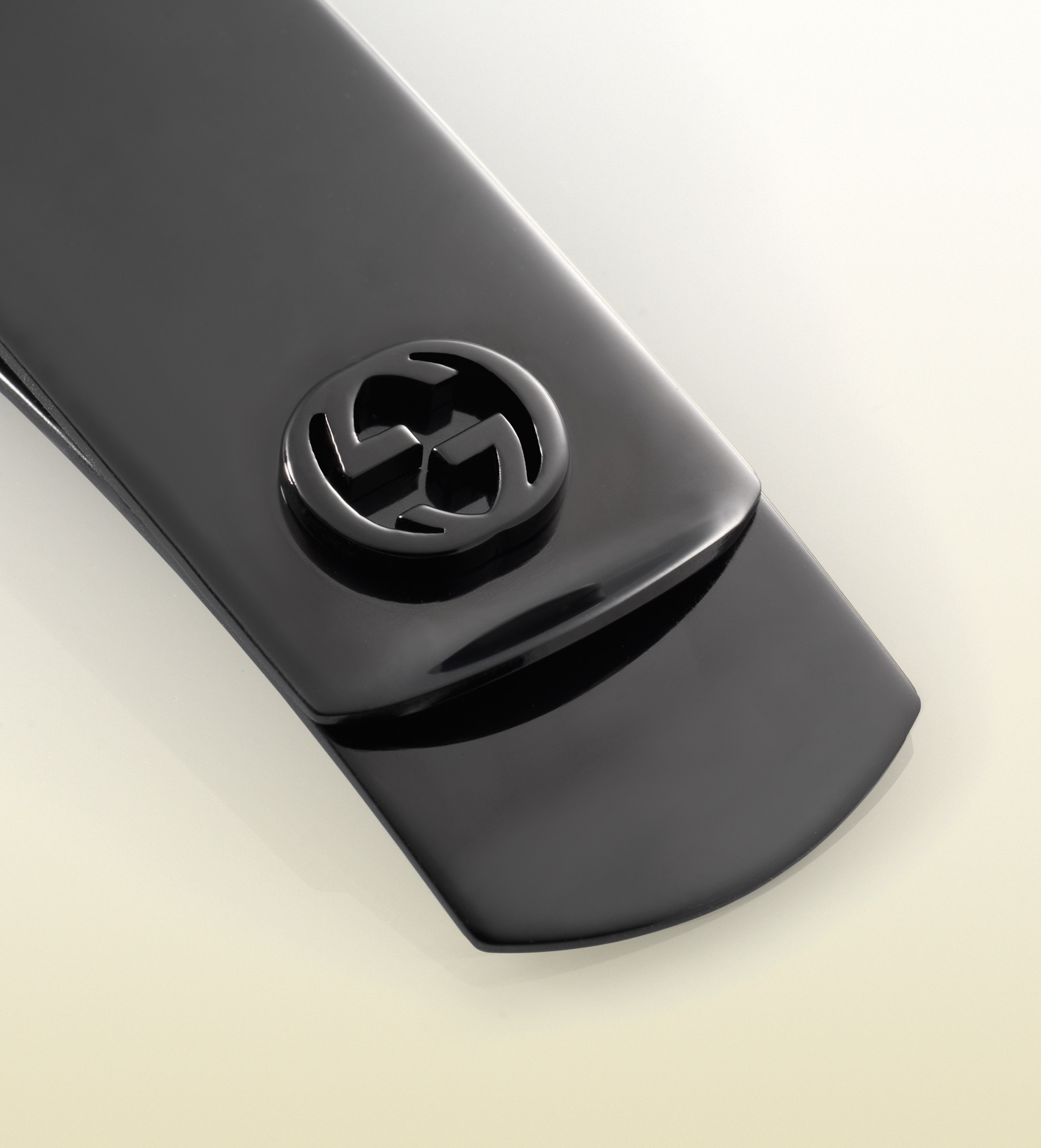 black gucci money clip