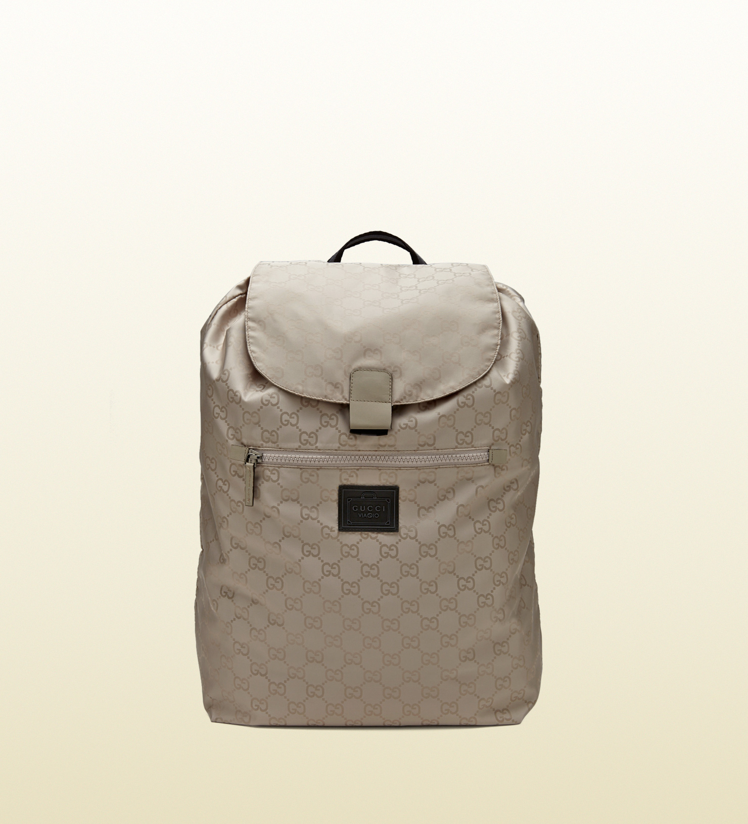 Gucci Gg Nylon Backpack From The Viaggio Collection in Grey (Gray) for