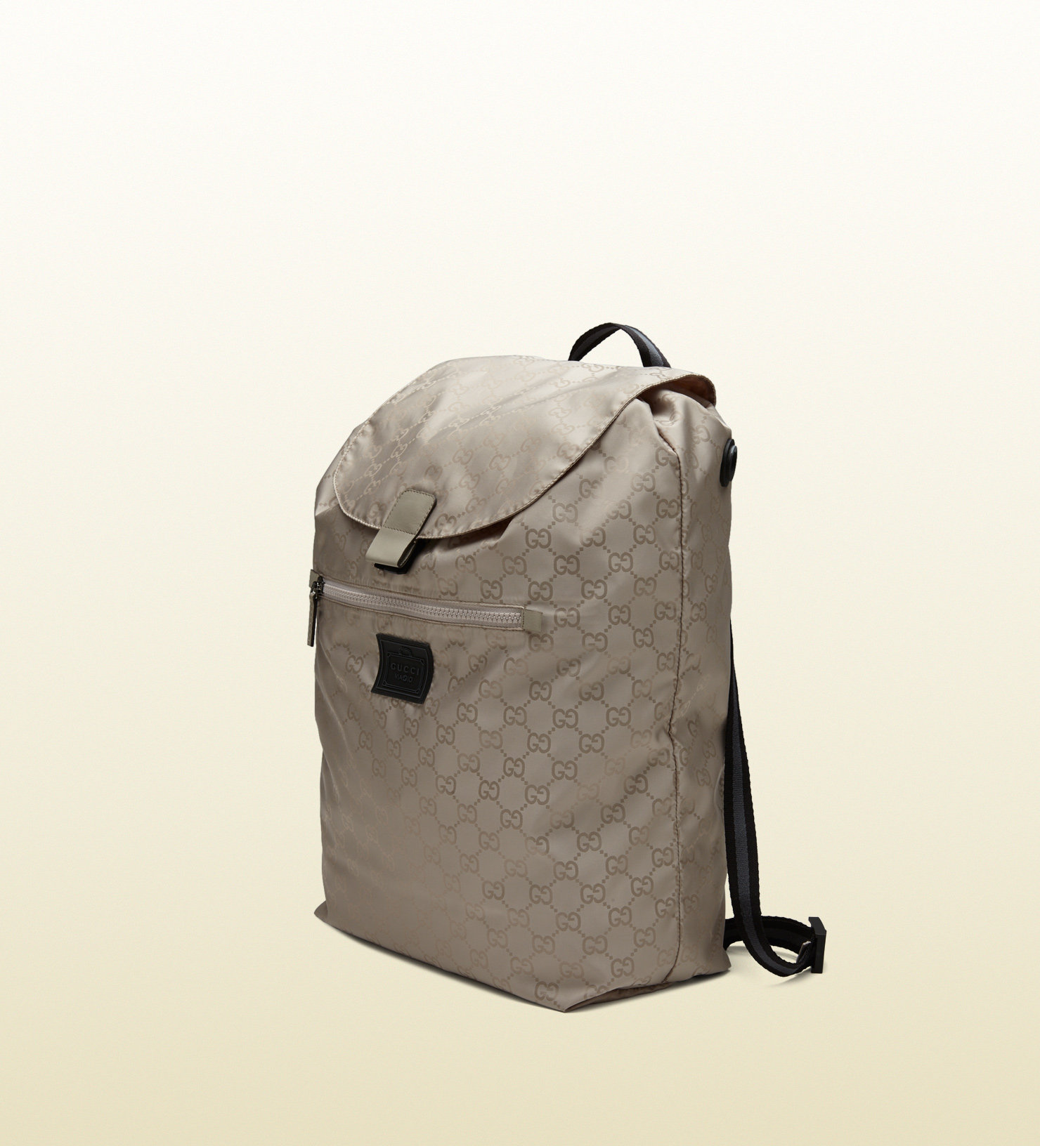 Gucci Gg Nylon Backpack From The Viaggio Collection in Grey (Gray) for Men Lyst