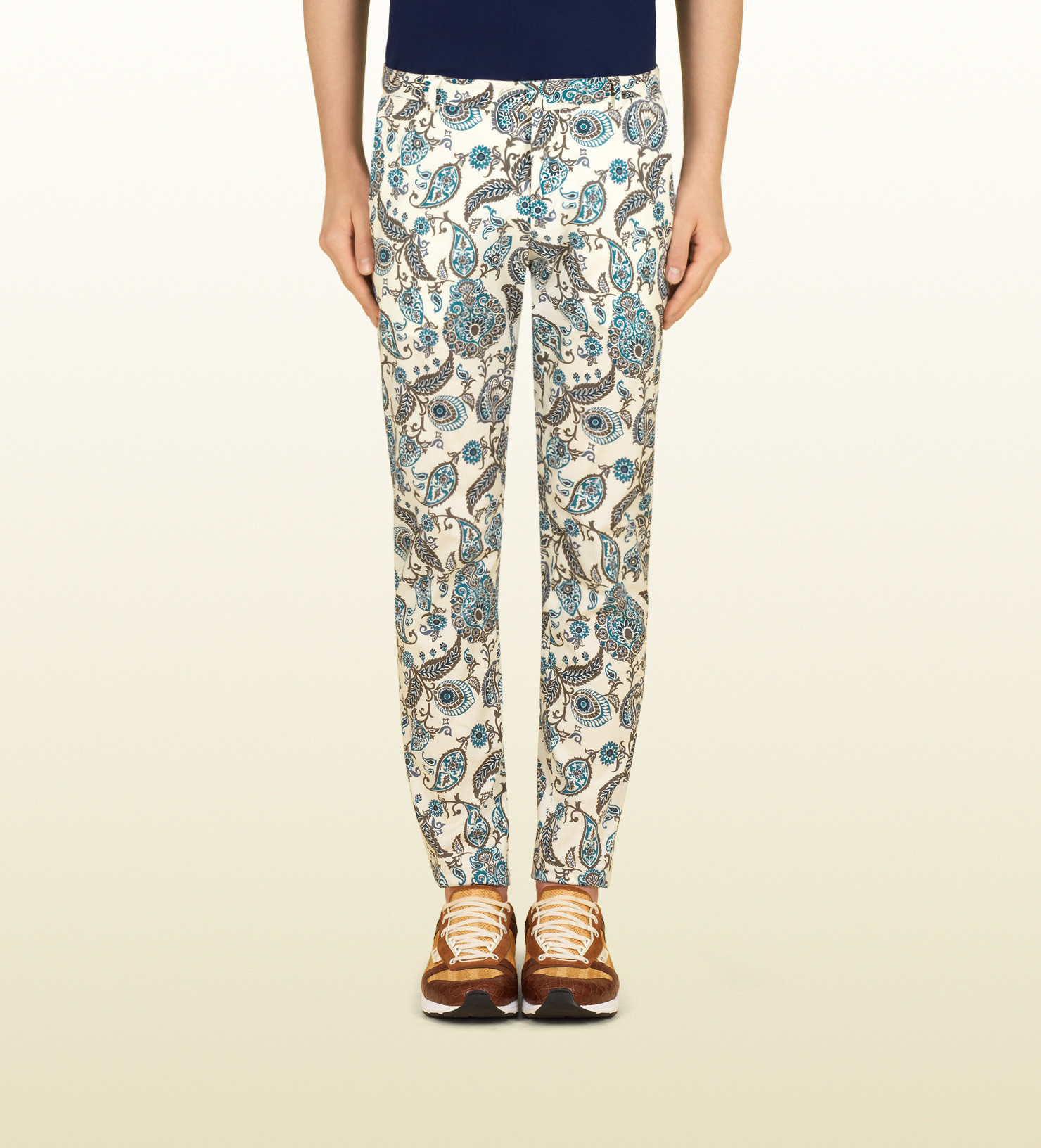 Paisley trousers mens Clearance