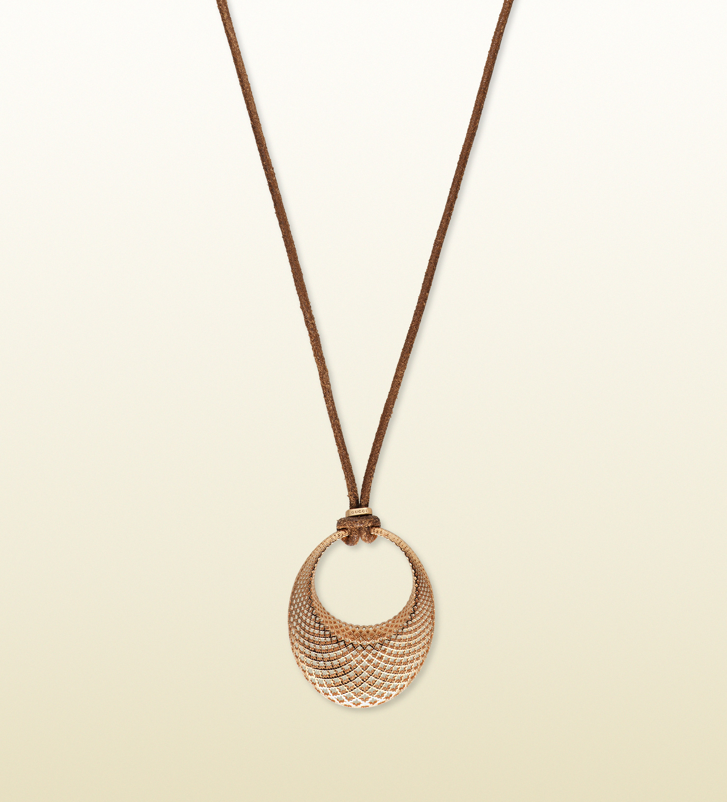 rose gold gucci necklace