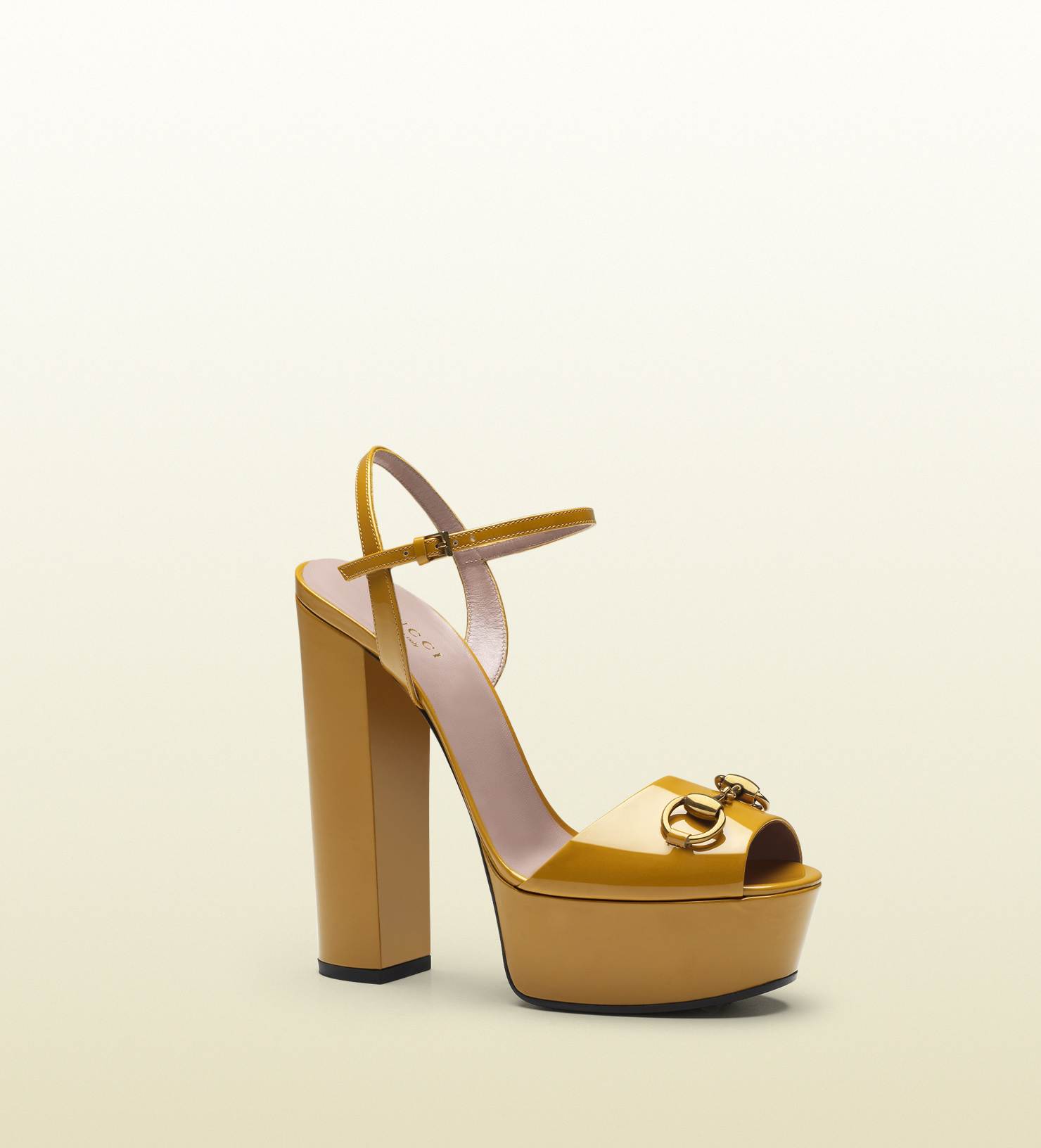 yellow gucci sandals