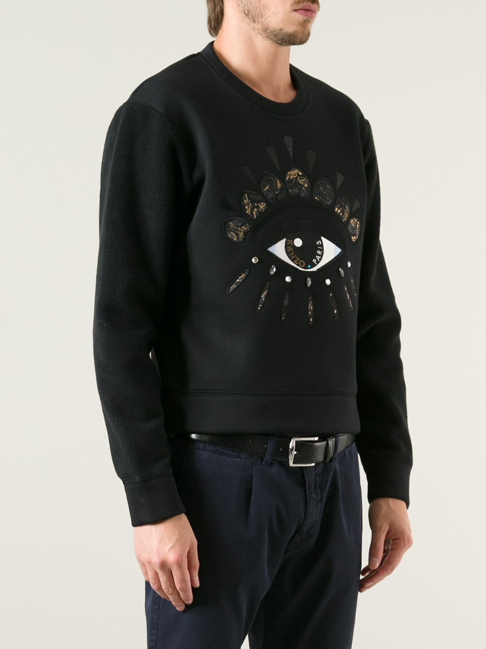kenzo eye sweatshirt mens