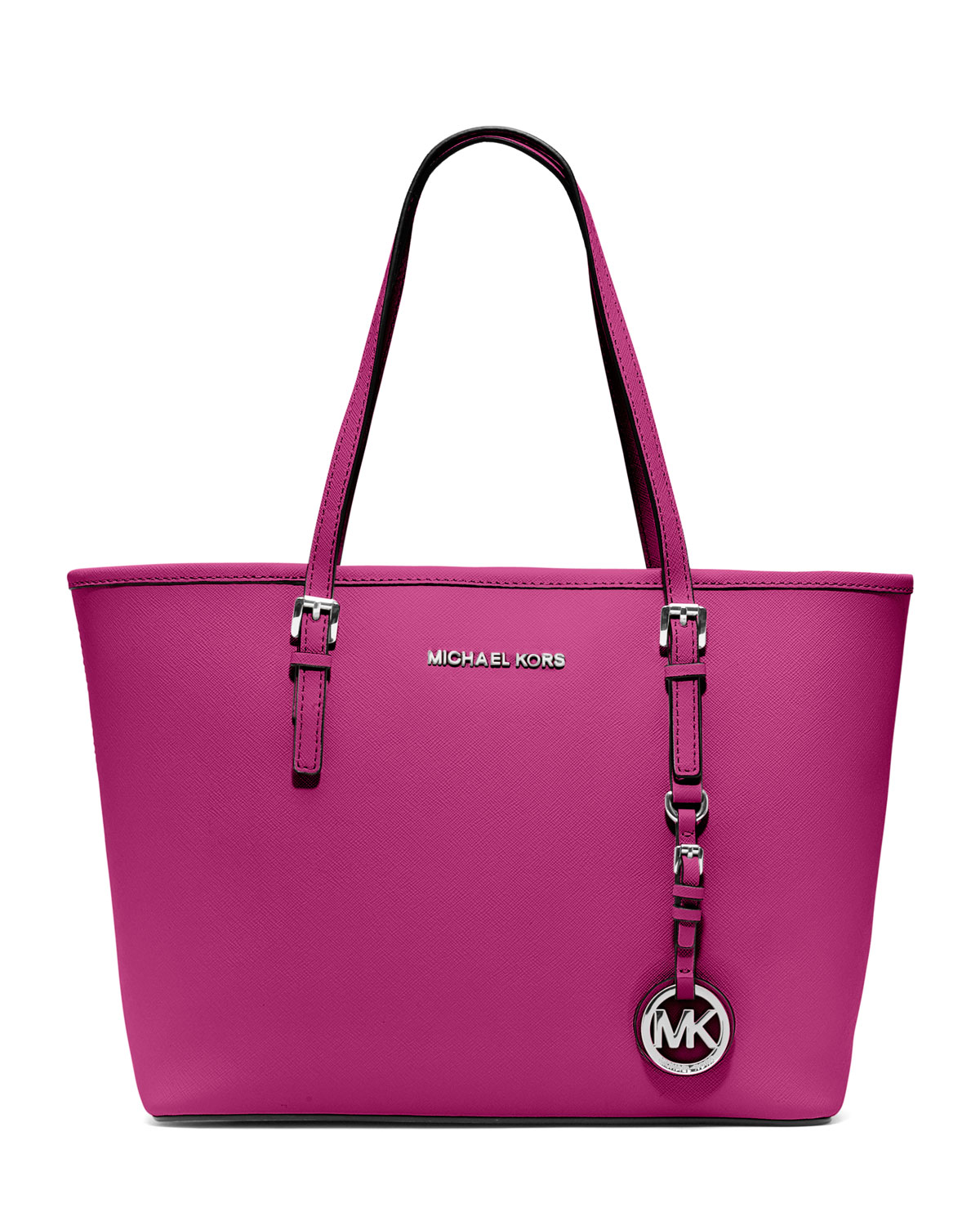 Michael Kors Michael Small Jet Set Travel Tote in Pink | Lyst