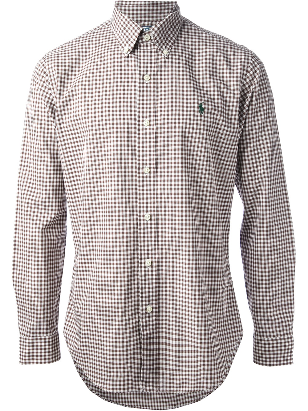 Polo Ralph Lauren Checked Shirt in Brown for Men Lyst UK