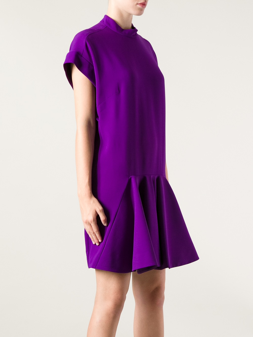 Stella mccartney purple dress sale