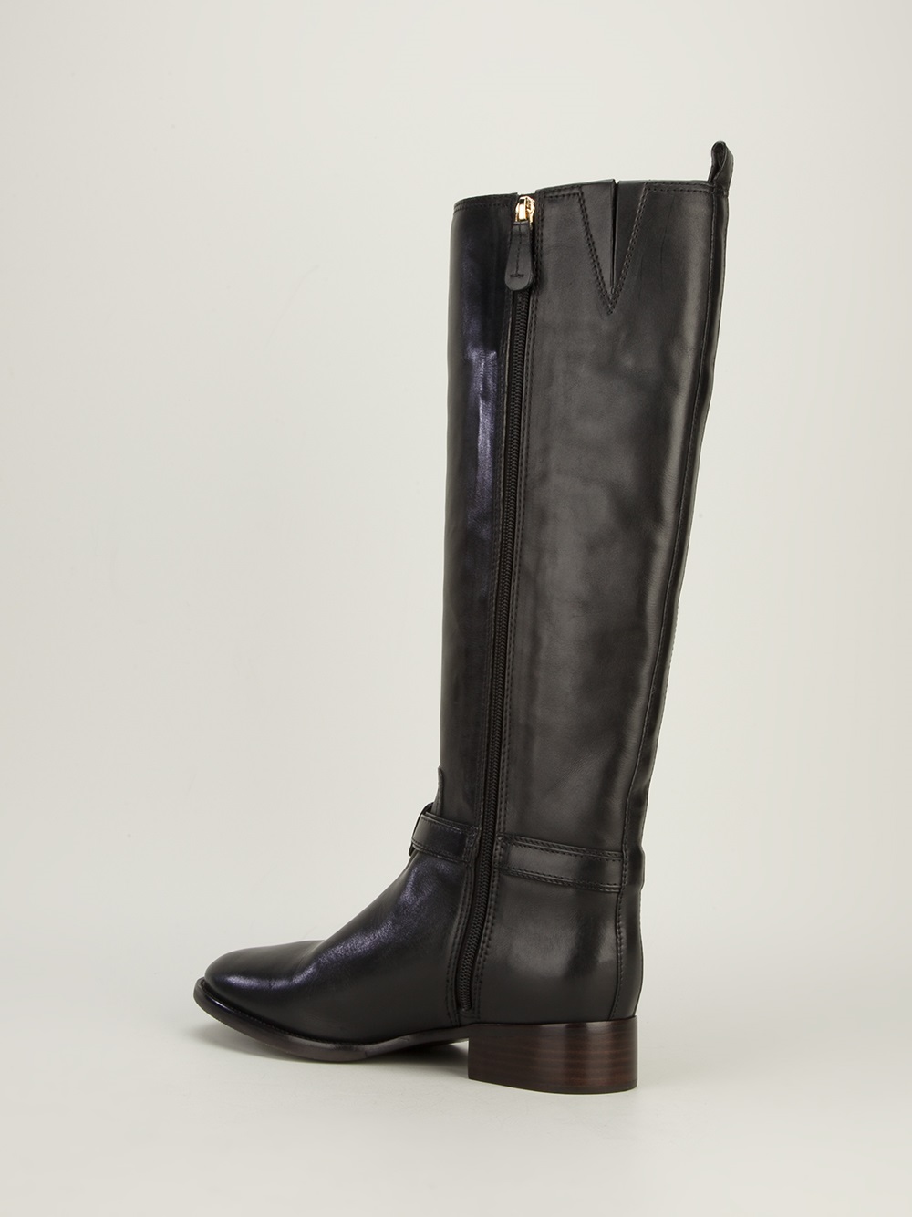 Lyst Tory Burch Riding Boot in Black